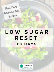 Low Sugar Reset Ebook